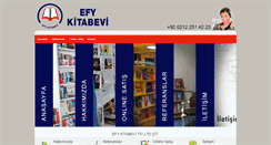 Desktop Screenshot of efy.com.tr