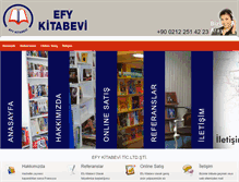 Tablet Screenshot of efy.com.tr